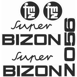 Sticker stickers set bison super zo56 set