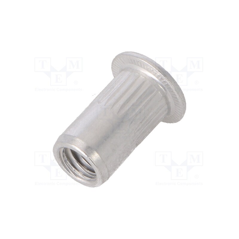1 pcg x NOVUS - 045-0042 - Rivet nuts, M5, 0.8, aluminium, 10pcs.
