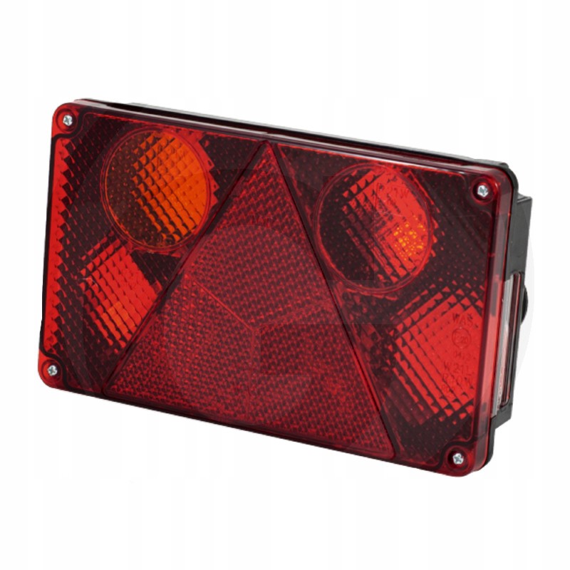 Combination lamp on the left side