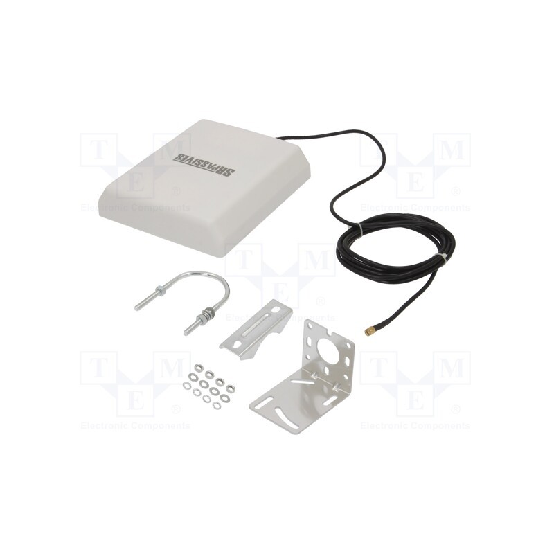 1 pcs x SR PASSIVES - 4G-PNL02-SMA-3 - Antenna, LTE, 9dBi, outside, 50Ω, 680÷960MHz,1710÷2700MHz, 3m