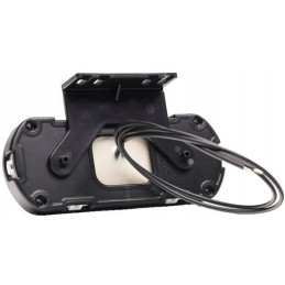 LED marker lamp, white, rectangular, 12 24v