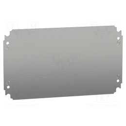 1 pcs x SCHNEIDER ELECTRIC - NSYMM2540 - Mounting plate, galvanised steel, 1.8mm, NSYS3DB25415