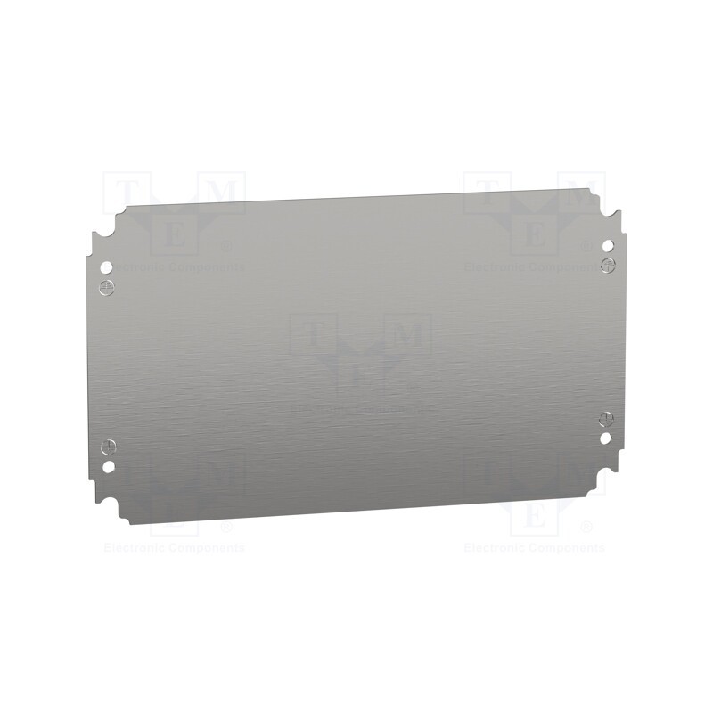 1 pcs x SCHNEIDER ELECTRIC - NSYMM2540 - Mounting plate, galvanised steel, 1.8mm, NSYS3DB25415