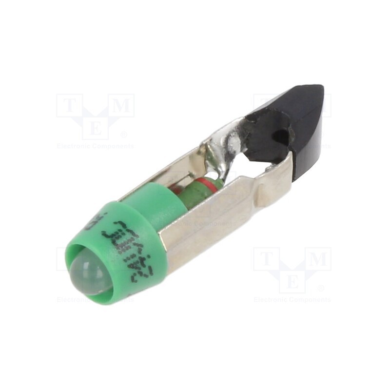 1 pcs x CML INNOVATIVE TECHNOLOGIES - 1504135UGY - Indicator: LED, T5,5K, green/yellow, plastic, 24VDC, -20÷60°C, 3mm