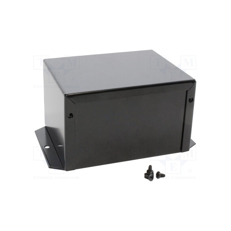1 pcs x HAMMOND - 1411FBLBK - Enclosure: multipurpose, X: 102mm, Y: 127mm, Z: 76mm, 1411, aluminium
