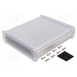 1 pcs x GAINTA - ALUG706SR160-C -AS - Enclosure: multipurpose, X: 146.6mm, Y: 169mm, Z: 41.6mm, aluminium