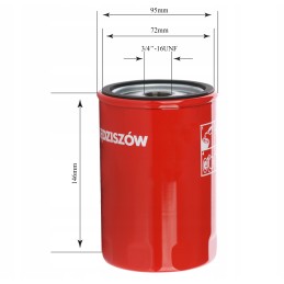 Oil filter perkins 4 cyl pp89 pzl seddziszow