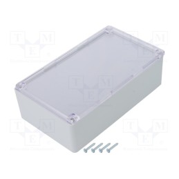 1 pcs x TEKO - COFFER TP3.5 - Enclosure: multipurpose, X: 95mm, Y: 160mm, Z: 49mm, COFFER TP, ABS