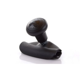 Black steering knob with Ursus rubber inserts