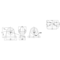 Side marker light p white red led was 137p