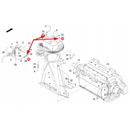 F650643001360 hydraulic connector