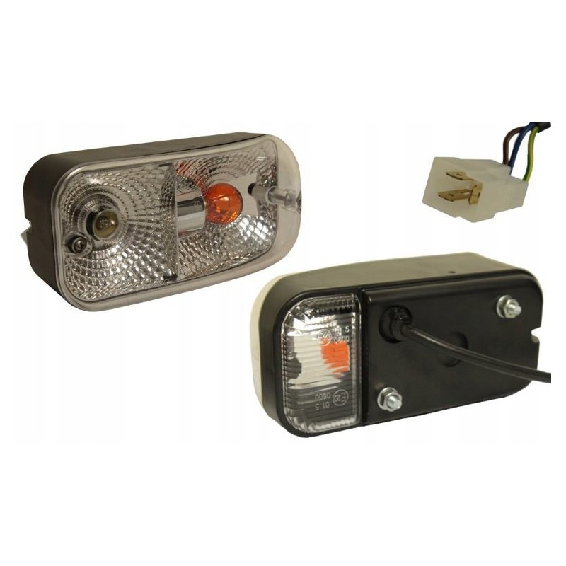 Left front lamp zetor direction position