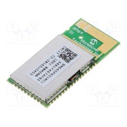 1 pcs x MICROCHIP TECHNOLOGY - BM64SPKS1MC1-00M2AA - Module: Bluetooth, Bluetooth 5,Bluetooth Low Energy, UART, SMD