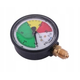 Glycerin manometer m63 0 25 bar thread g1 4
