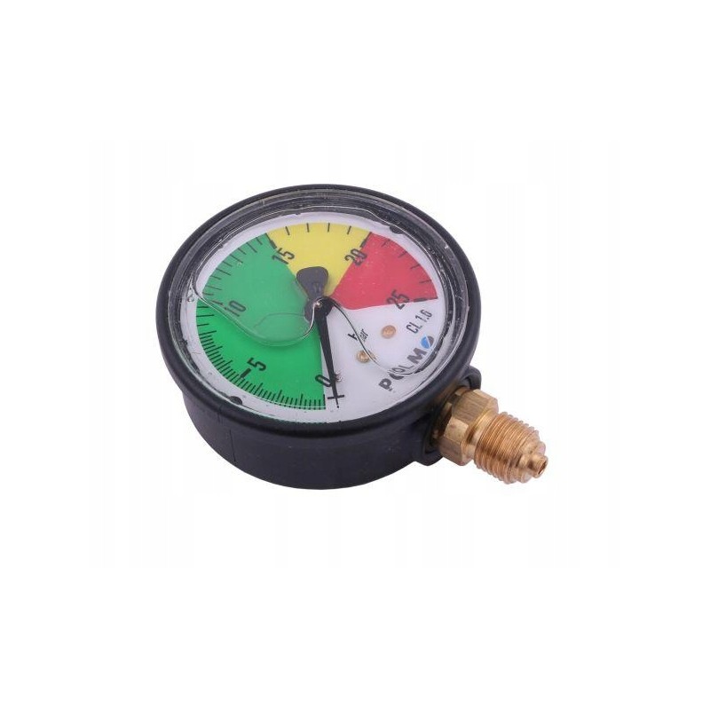 Glycerin manometer m63 0 25 bar thread g1 4