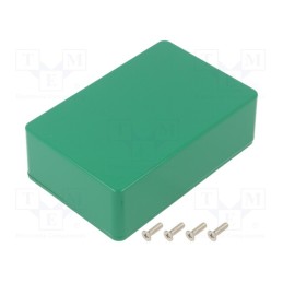 1 pcs x HAMMOND - 1590B3GR - Enclosure: multipurpose, X: 77mm, Y: 116mm, Z: 38mm, 1590, aluminium