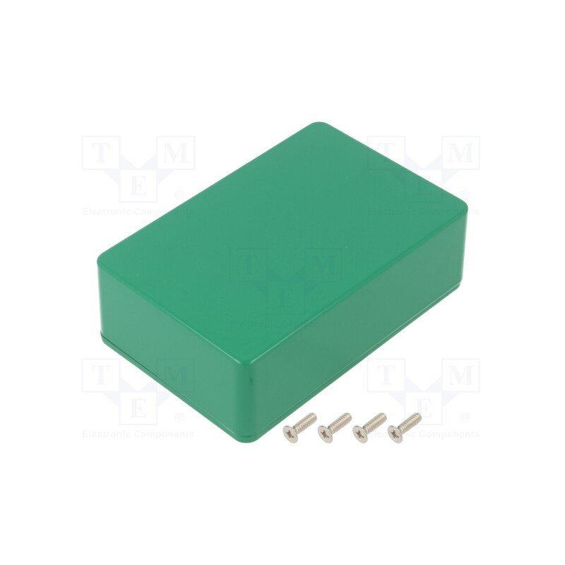 1 pcs x HAMMOND - 1590B3GR - Enclosure: multipurpose, X: 77mm, Y: 116mm, Z: 38mm, 1590, aluminium