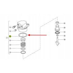 319436 0 cylinder o-ring