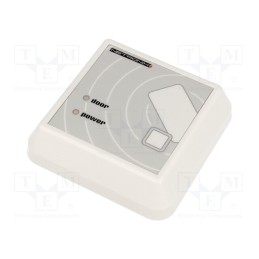 1 pcs x NETRONIX - UW-DAL - RFID reader, 8÷16V, 1-wire, antenna, 82x82x22mm, white, 125kHz
