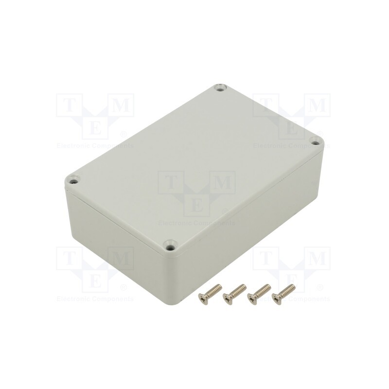 1 pcs x HAMMOND - 1590B3LG - Enclosure: multipurpose, X: 77mm, Y: 116mm, Z: 38mm, 1590, aluminium