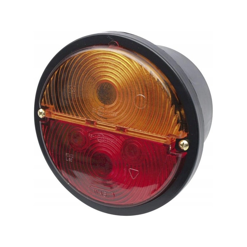 Round rear lamp oe132mm right, screwed on