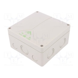 1 pcs x SPELSBERG - 81091001 - Enclosure: junction box, X: 140mm, Y: 140mm, Z: 79mm, polystyrene