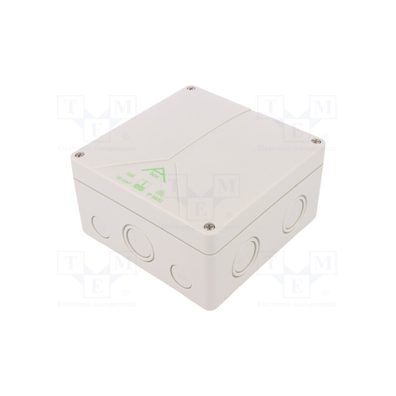 1 pcs x SPELSBERG - 81091001 - Enclosure: junction box, X: 140mm, Y: 140mm, Z: 79mm, polystyrene
