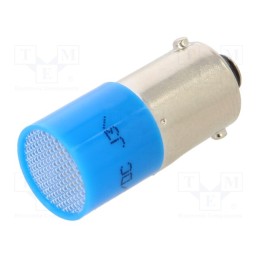 1 pcs x CML INNOVATIVE TECHNOLOGIES - 18806237 - Indicator: LED, BA9S,T10, blue, plastic, 230VAC, 230VDC, -20÷60°C