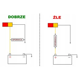 Turn signal resistor for LED installation 12v, 2 pcs