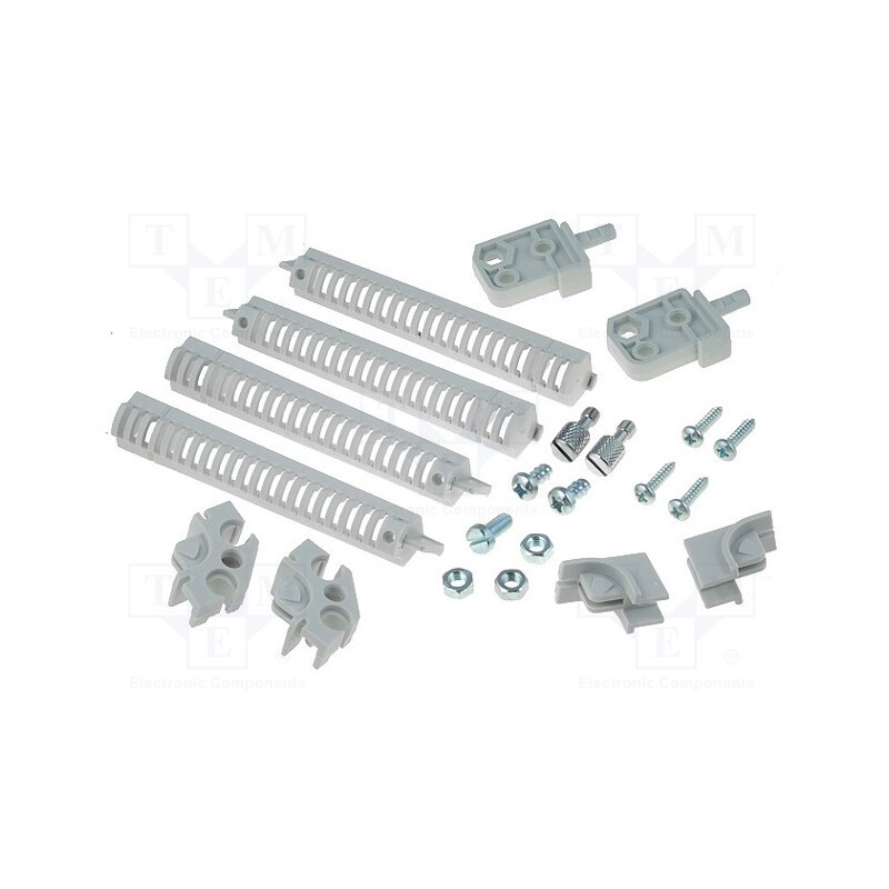 1 set x FIBOX - MB 12225 AL - Assembling kit, Series: CAB, Kit: hinges