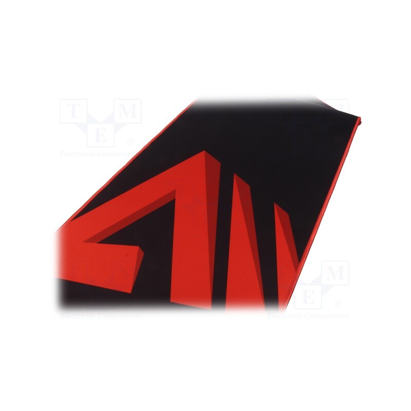 1 pcs x SAVIO - SAVGTDXXL - Mouse pad, black,red, 1000x500x3mm