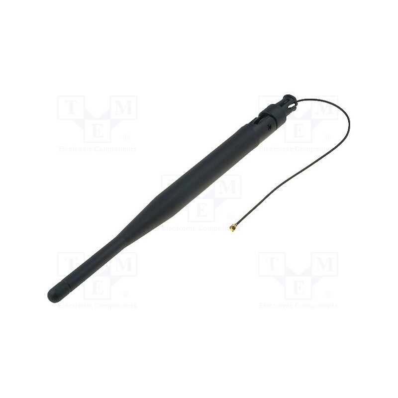 1 pcs x Aristotle Enterprises - RFA-02-5-F7H1 - Antenna, WiFi, on panel, 2.4GHz, I-PEX (u.FL), Len: 150mm, L: 174mm