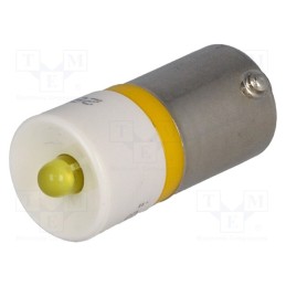 1 pcs x CML INNOVATIVE TECHNOLOGIES - 18602452 - LED lamp, yellow, BA9S, 28VDC, 28VAC