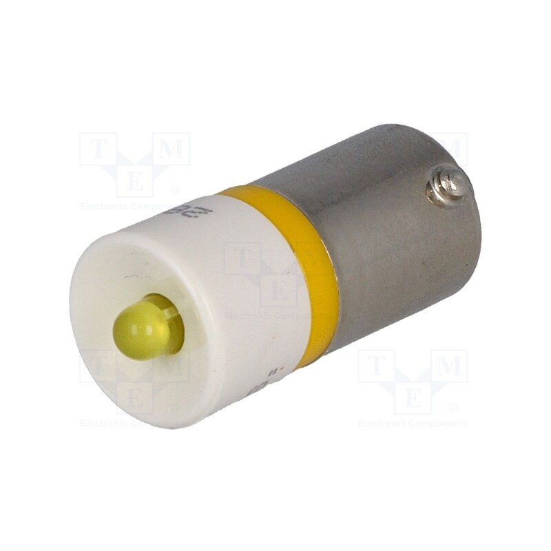 1 pcs x CML INNOVATIVE TECHNOLOGIES - 18602452 - LED lamp, yellow, BA9S, 28VDC, 28VAC