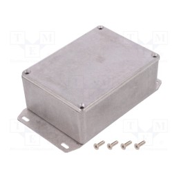 1 pcs x HAMMOND - 1590SF -AS - Enclosure: multipurpose, X: 82mm, Y: 111mm, Z: 44mm, 1590, aluminium