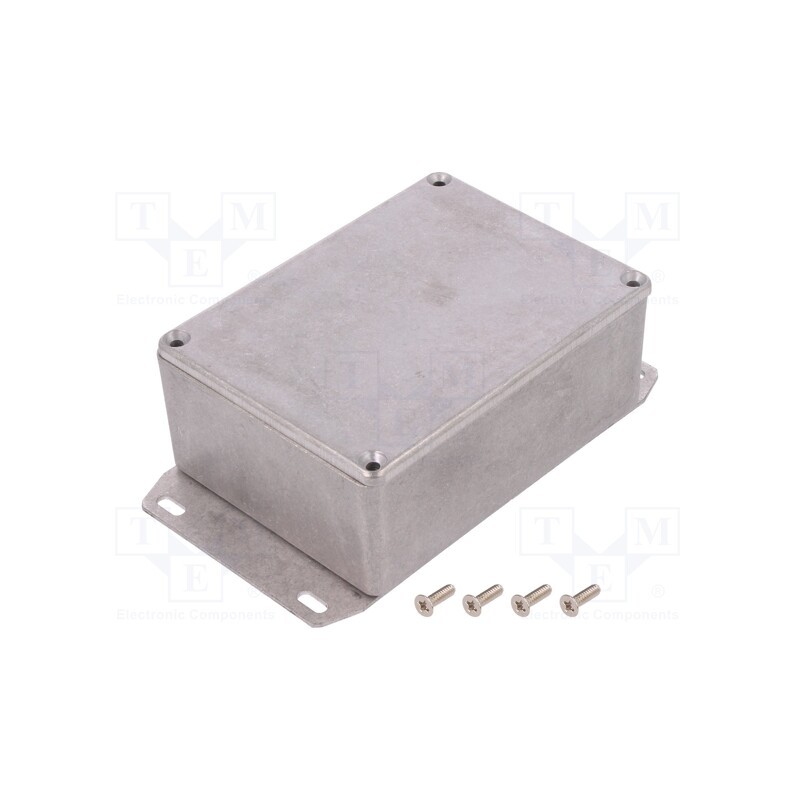 1 pcs x HAMMOND - 1590SF -AS - Enclosure: multipurpose, X: 82mm, Y: 111mm, Z: 44mm, 1590, aluminium