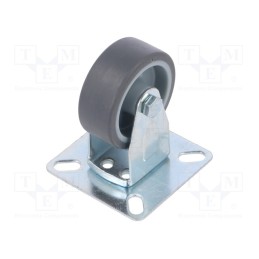 1 pcs x RADER - TPA-TPA 50S - Transport wheel, Ø: 50mm, W: 20mm, H: 69.5mm, rigid, 40kg, TPA