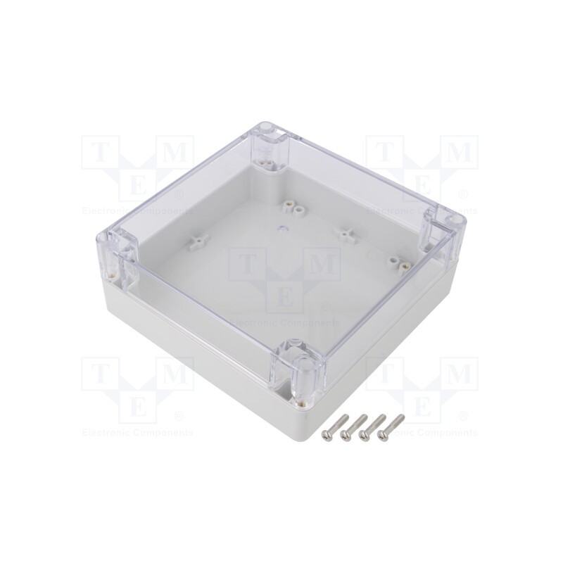 1 pcs x GAINTA - P287C-IP68 - Enclosure: multipurpose, X: 160mm, Y: 160mm, Z: 60mm, polycarbonate