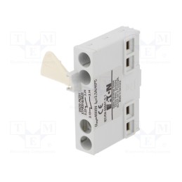 1 pcs x EATON ELECTRIC - VHI20-PKZ01 - Auxiliary contacts, NO x2 leading, front, Leads: screw terminals
