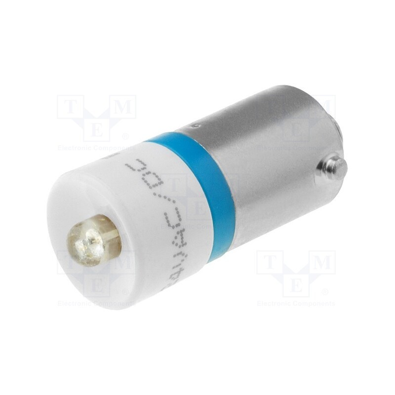 1 pcs x CML INNOVATIVE TECHNOLOGIES - 18602357 - LED lamp, blue, BA9S, 24V, No.of diodes: 1