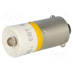 1 pcs x CML INNOVATIVE TECHNOLOGIES - 18602352 - LED lamp, yellow, BA9S, 24V, No.of diodes: 1