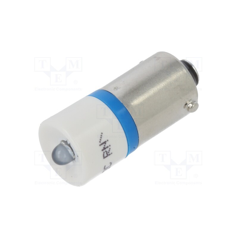 1 pcs x CML INNOVATIVE TECHNOLOGIES - 186003A7 - Indicator: LED, BA9S,T10, blue, plastic, 24÷30VDC, -20÷60°C