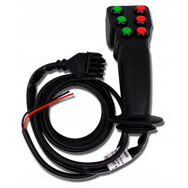 Joystick, 3-cetop control panel, 6 buttons