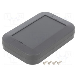 1 pcs x TAKACHI - WP9-13-3C - Enclosure: multipurpose, X: 90mm, Y: 130mm, Z: 25mm, WP, ABS, graphite