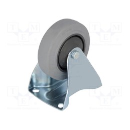 1 pcs x COLSON - FPPF 1001 5000 - Transport wheel, Ø: 100mm, W: 32mm, H: 128mm, rigid, 150kg