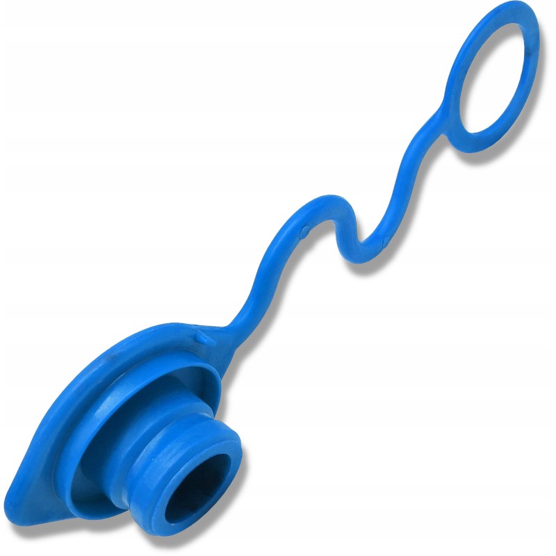 Euro socket dust cap, blue