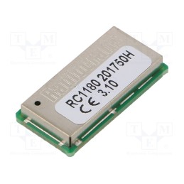 1 pcs x RADIOCRAFTS - RC1180-MBUS3 - Module: RF, UART, -101dBm, 2÷3.6VDC, 10dBm, SMD, 12.7x25.4x3.3mm