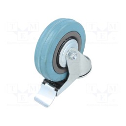 1 pcs x RADER - CKMA-PG 100S-HC - Transport wheel, Ø: 100mm, W: 25mm, H: 130mm, torsional with lock