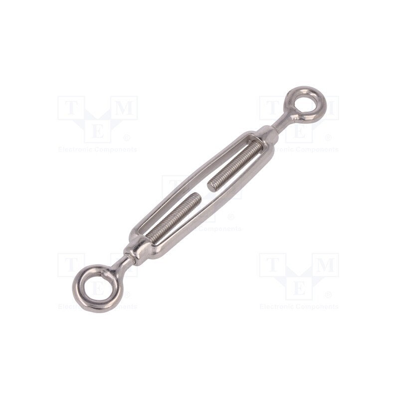 1 pcs x KRAFTBERG - SCI-A-M5-A4 - Turnbuckle, acid resistant steel A4, for rope, eye/ eye, 8mm