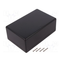 1 pcs x HAMMOND - 1594EWBK - Enclosure: multipurpose, X: 107mm, Y: 167mm, Z: 65mm, 1594, ABS, black